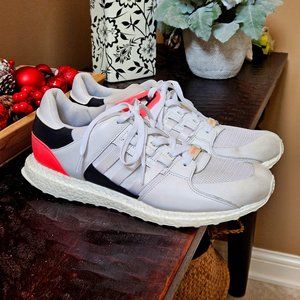 Adidas Men's Ultraboost Equipment ADV/91-16 Athletic Shoes, White/Black, Sz 13